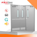 Hospital Room Design Fire Rated Vision Panel Room Door With UL LIsted